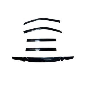 Bonnet Protector + Window Visors Weather shields to suit Toyota Hilux 2002-2005