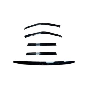 Bonnet Protector + Window Visors Weather shields to suit Toyota Hilux 1998-2001