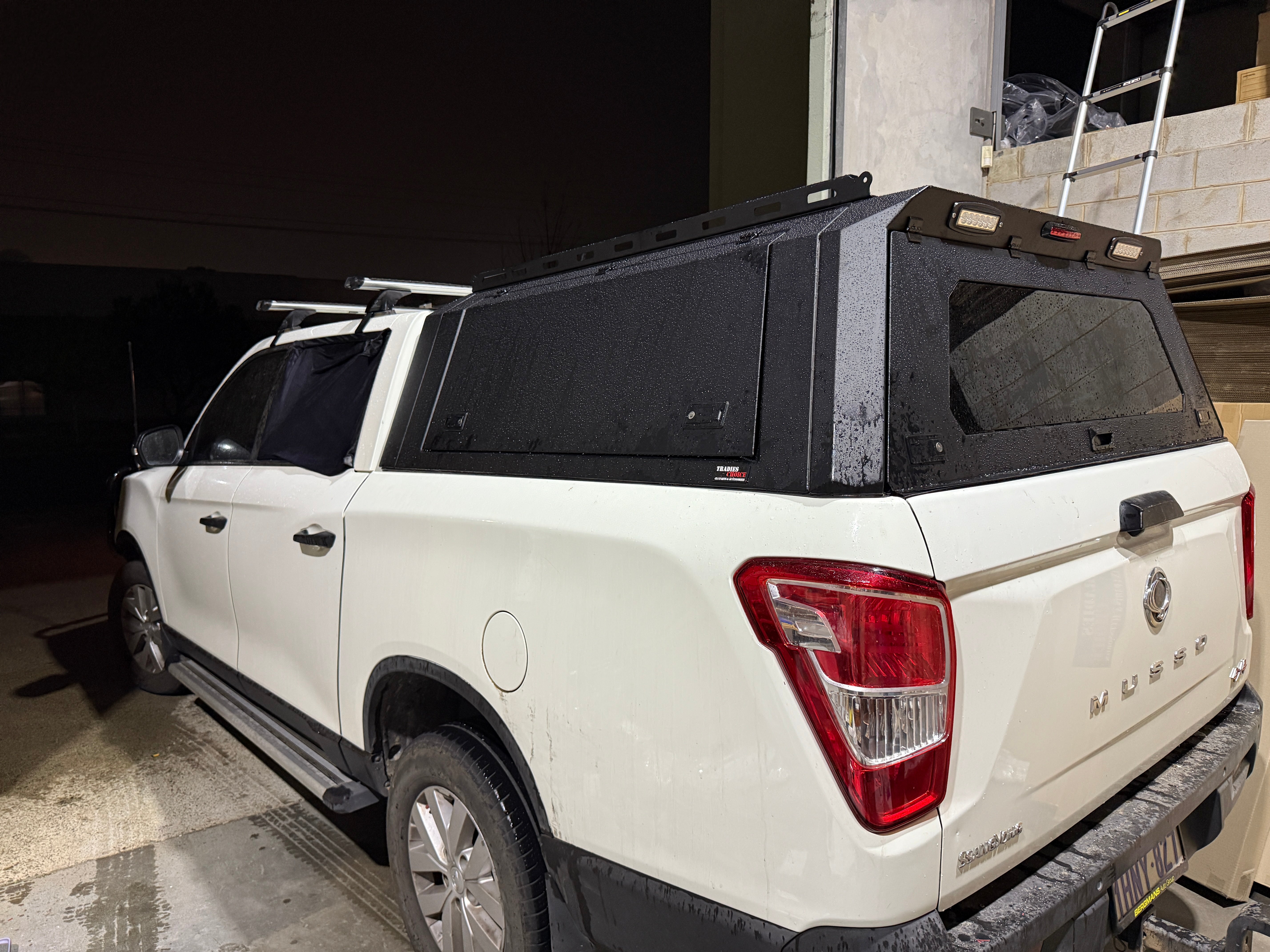 Ssangyong Musso LWB Aluminum Ute Tub Canopy Heavy Duty Suit 2018 Onwards