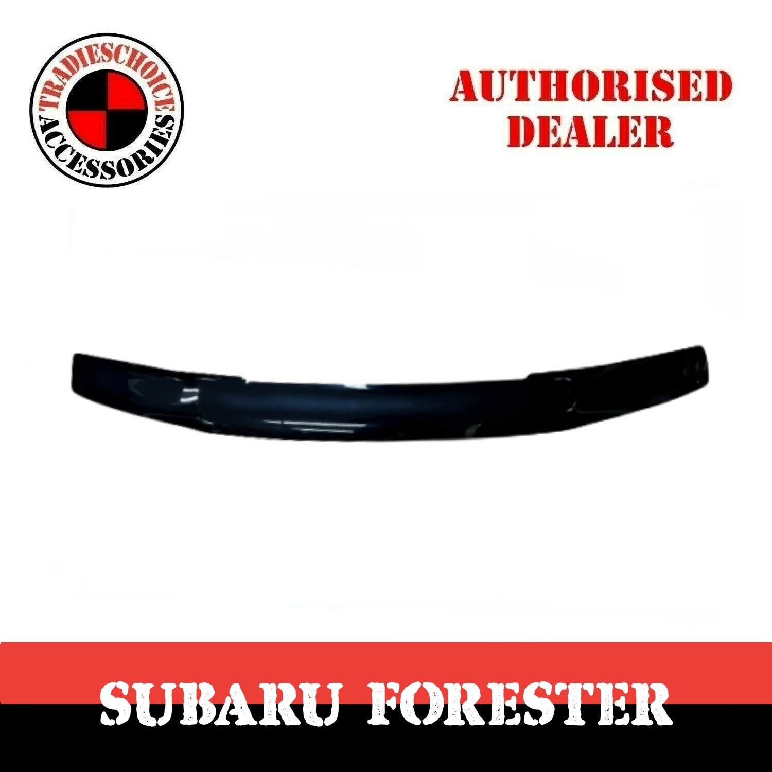 Black Bonnet Protector Stone Chip Guard for Subaru Forester 2000-2002