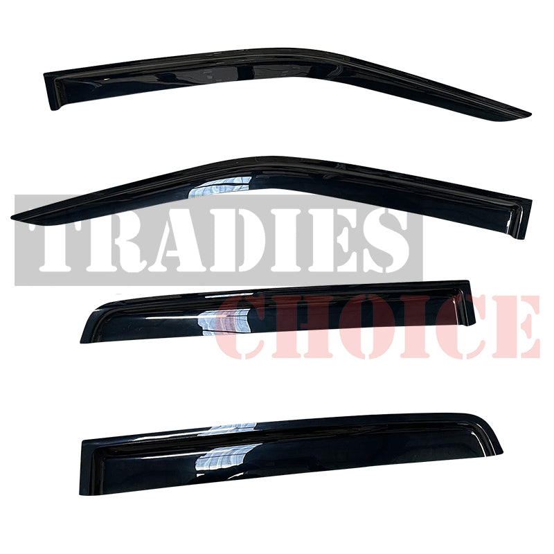 Weather Shields for ISUZU MU-X 2020+ Luxury Window Visors MUX