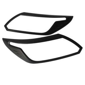 Matte Black Head Light Trim Cover to suit Holden Colorado Trailblazer 2016-2020