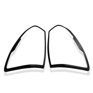 Tail light Taillight Covers For Mazda BT-50 2020- 2024 Matte Black Trims