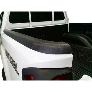2 pcs Side Rail Cover Cap Trim Guard Matte Black for Nissan Navara NP300 2020-2022