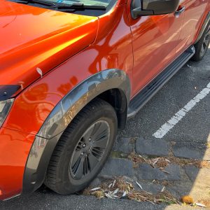 For Isuzu D-Max Dmax Wrinkle 2020+ MY21 Gloss Grey Fender Flare Wheel Arch