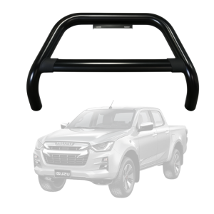 Black Nudge Bar to Suit Isuzu Dmax 2021+ | Matte Finish | Steel Construction