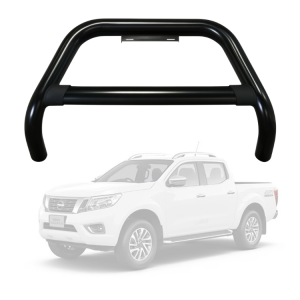 Black Nudge Bar to Suit Nissan Navara 2015-2020 | Matte Finish | Steel Construction