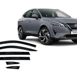 6PCS Weather shields Weathershields Sun Visors for Nissan Qashqai J12 2022-2024