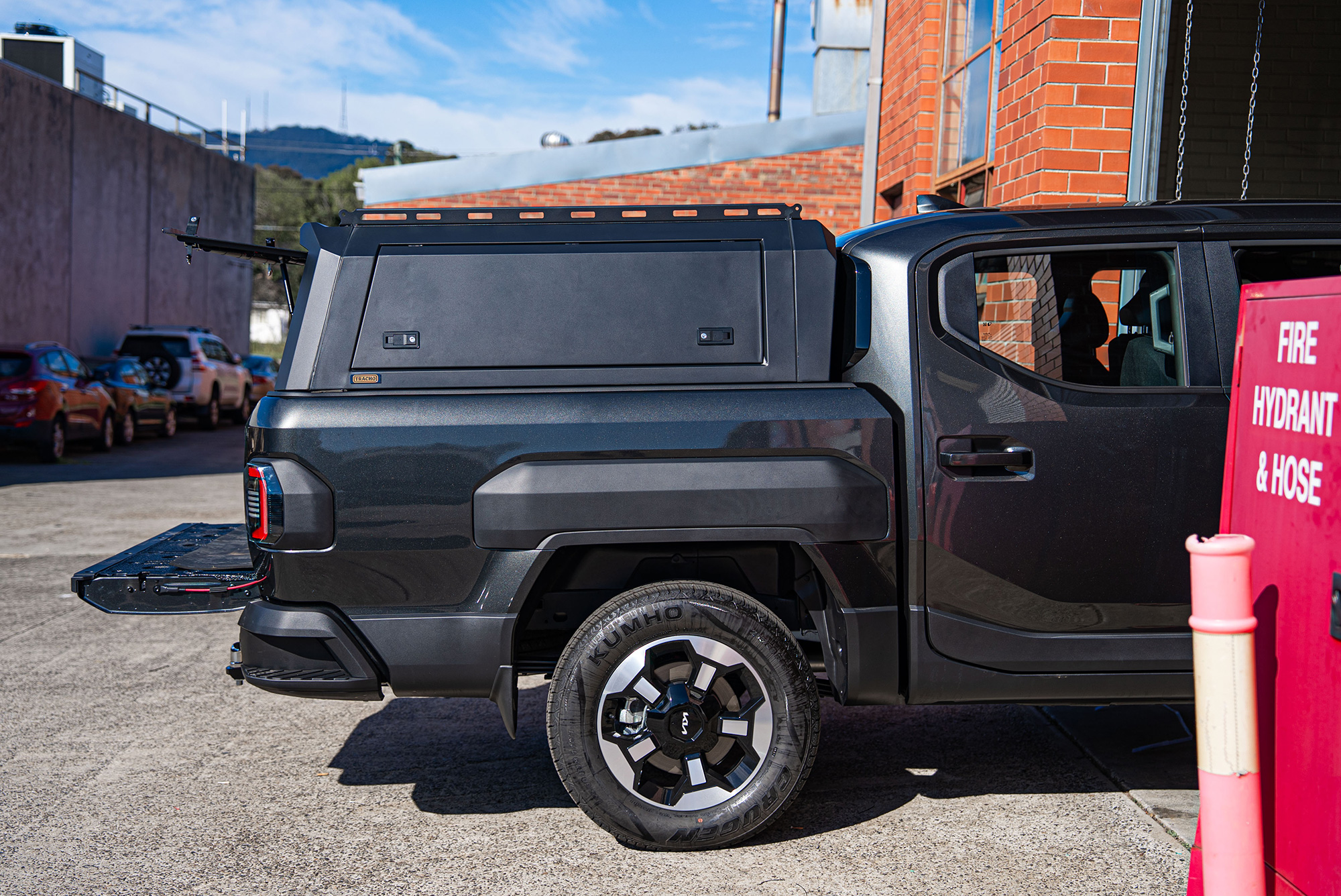 TRACHO Heavy Duty Aluminium Ute Canopy for Kia Tasman 2025 Onwards