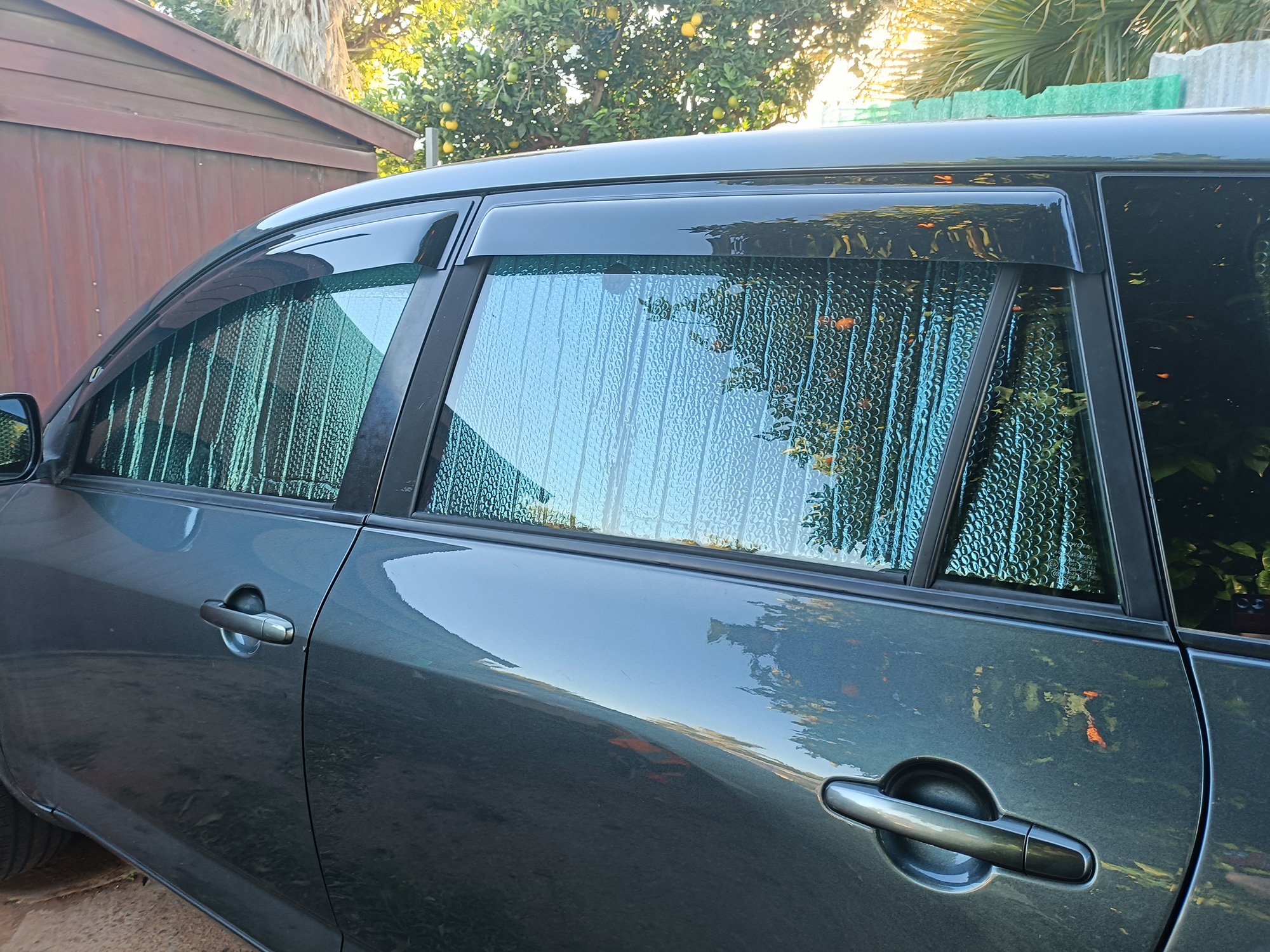 Tinted Bonnet Protector & Weathershields for Toyota RAV4 2006-2012