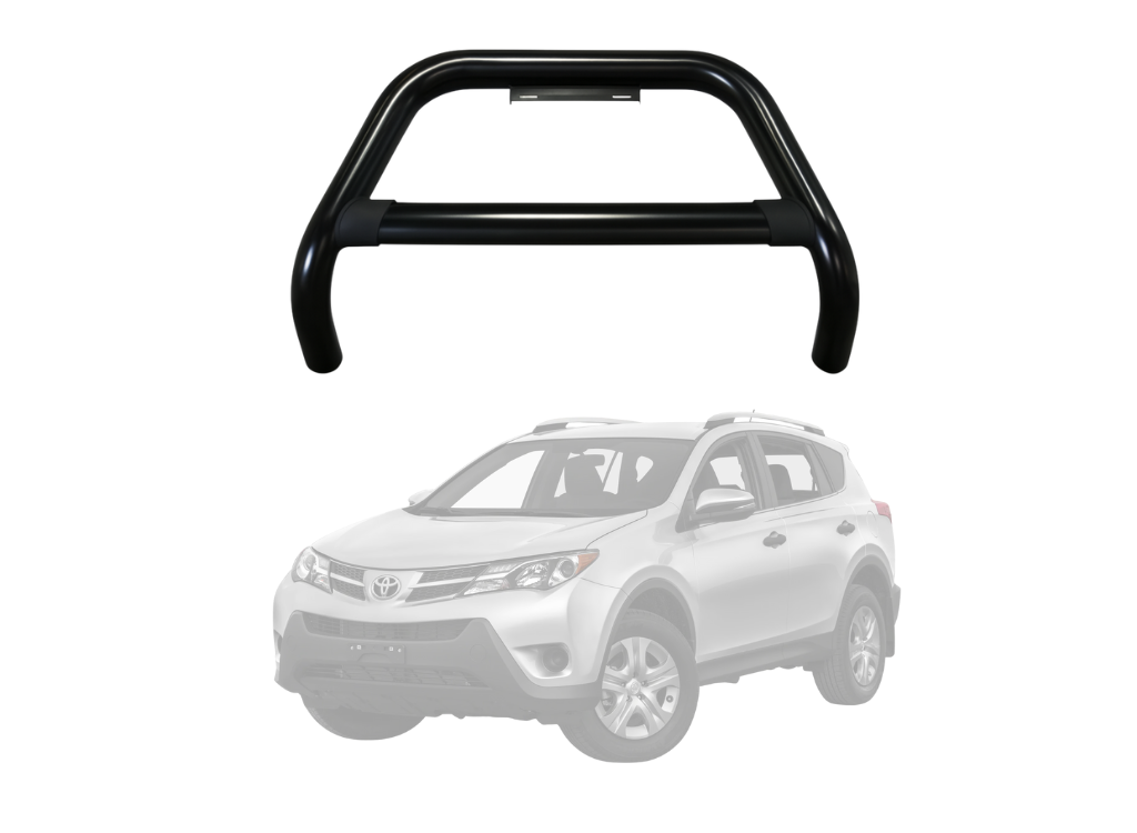 Black Nudge Bar to Suit Toyota RAV4 2013-2018 | Matte Finish | Steel Construction