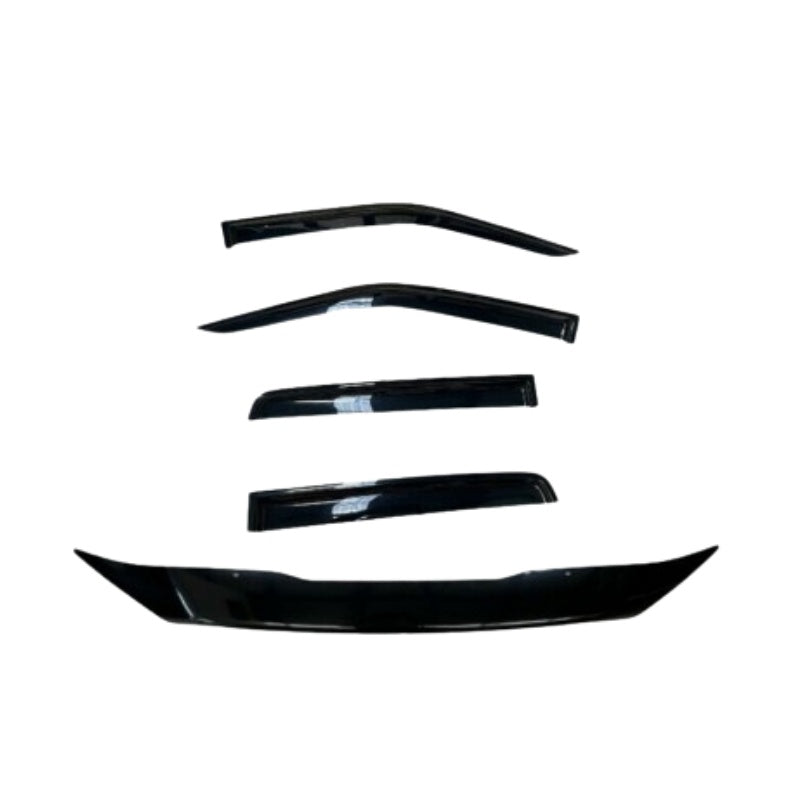 Bonnet Protector + Weather Shields to suit Mazda BT-50 BT50 TF JULY 2020+ MY21