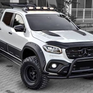 Fender Flares Wheel Arch Pocket Style Black suit Mercedes Benz X Class 2017-2020