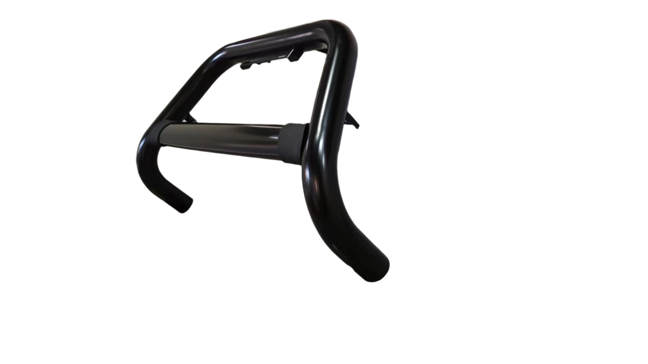 Matte Black Steel Nudge Bar for Isuzu D-MAX 2016-2020 - Image 3