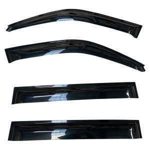 TRADIESCHOICE Weathershields Window Visors for Toyota Land Cruiser 100 Series 1998-2007 | Enhance Style and Comfort