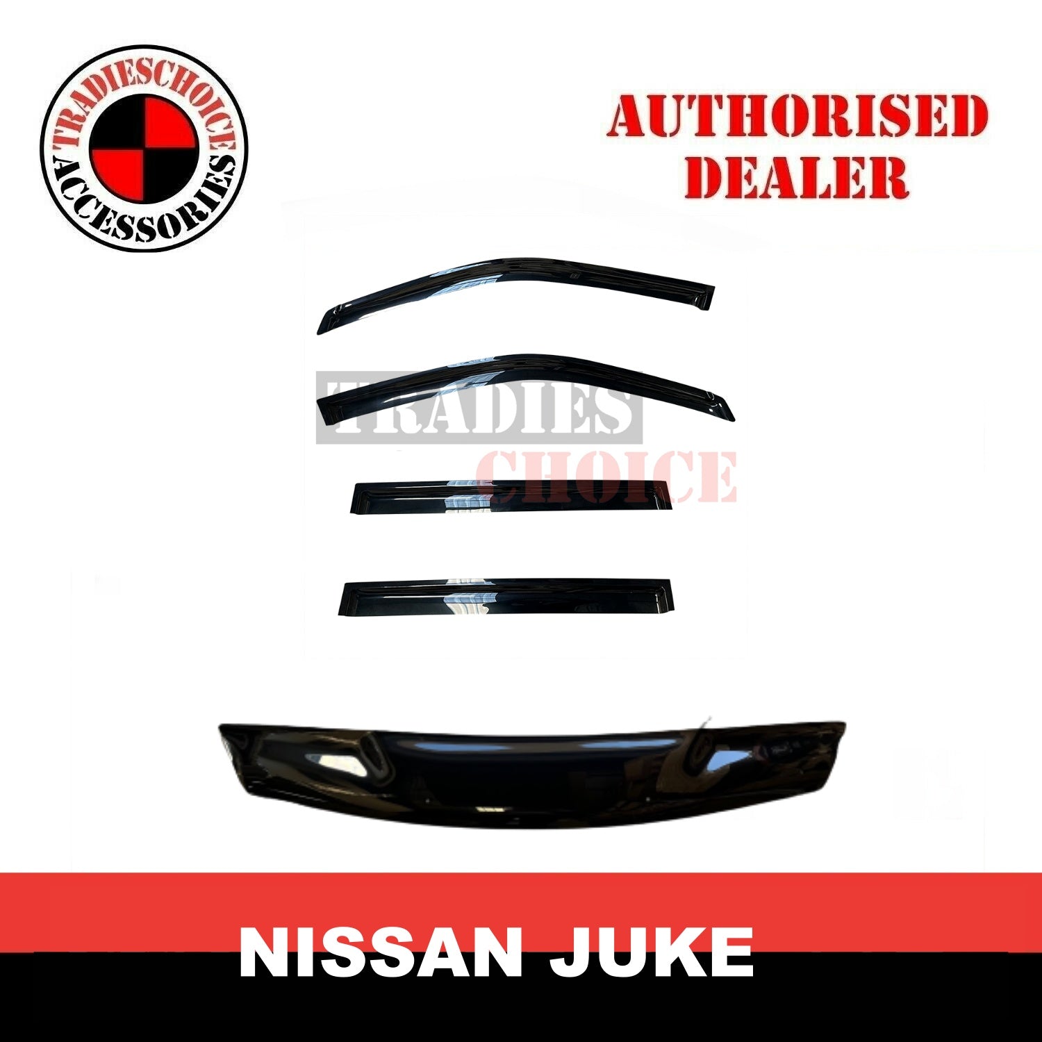 Weathershields For Nissan Juke 2011-2017 Tinted Guard