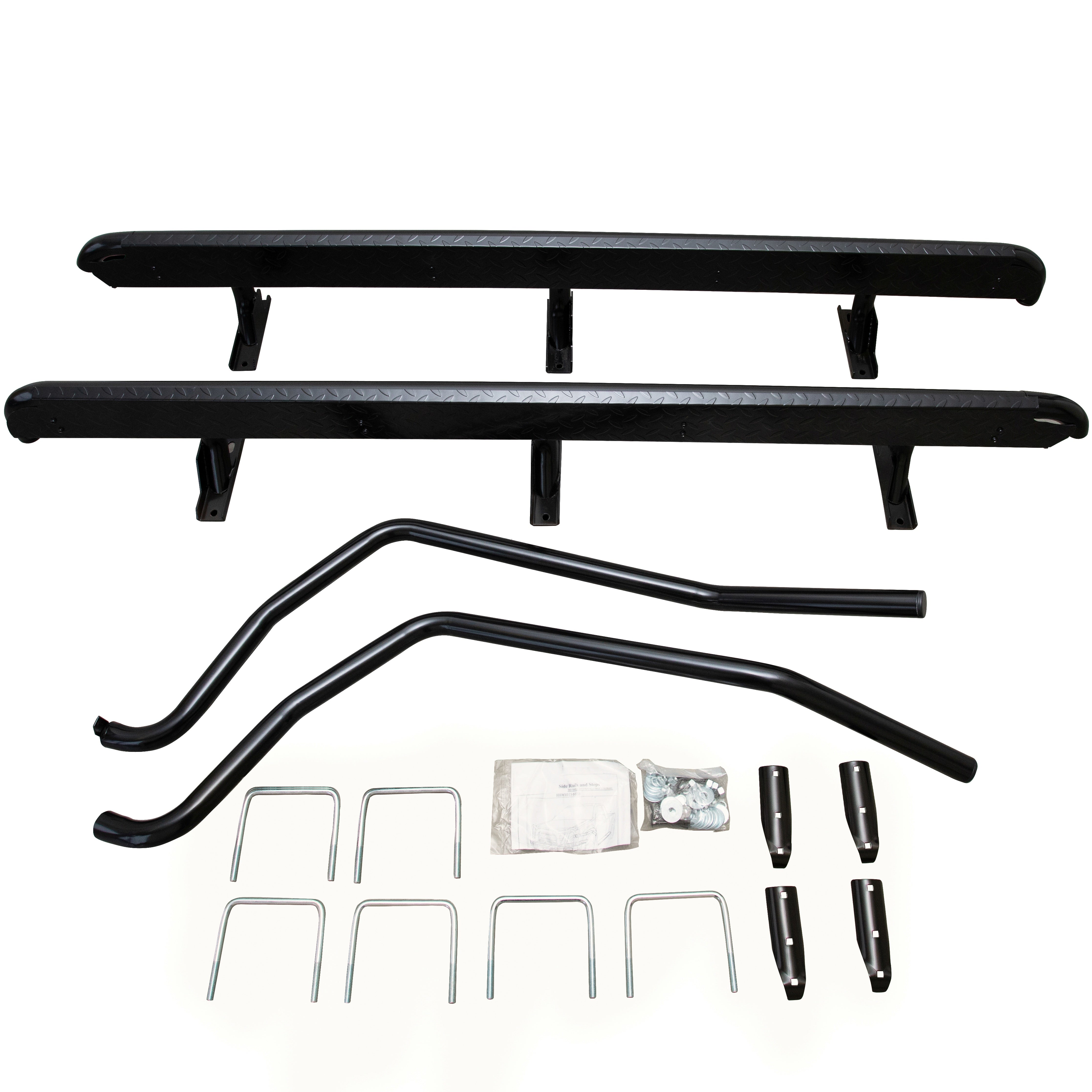 Durable Side Steps with Brush Bars for Mazda BT-50 2006-2011 - Enhance Style and Protection