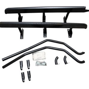 Premium Side Steps with Brush Bars for Mitsubishi Triton MN/ML (2006-2014) - Enhance Style and Protection