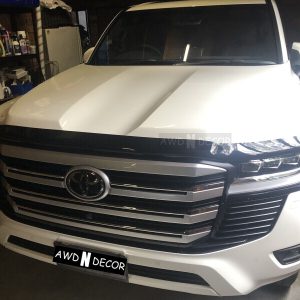 Bonnet Protector + Window Visors Weather shields to suit LANDCRUISER 300 2022