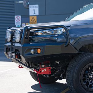 TRACHO Heavy Duty 3 Loop Steel Bull Bar for Toyota Hilux N90 2025 Onwards