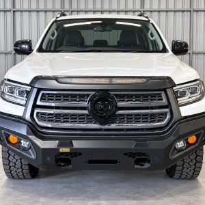 TRACHO Heavy Duty Hoopless Steel Bull Bar for GWM Cannon Facelift 2025 Onwards