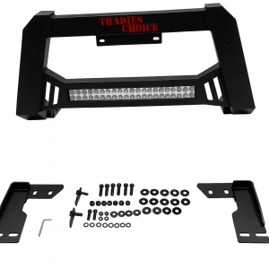 COMMANDBar Matte Finish Steel Nudge Bar for Ford Ranger PX III 2018 Onwards