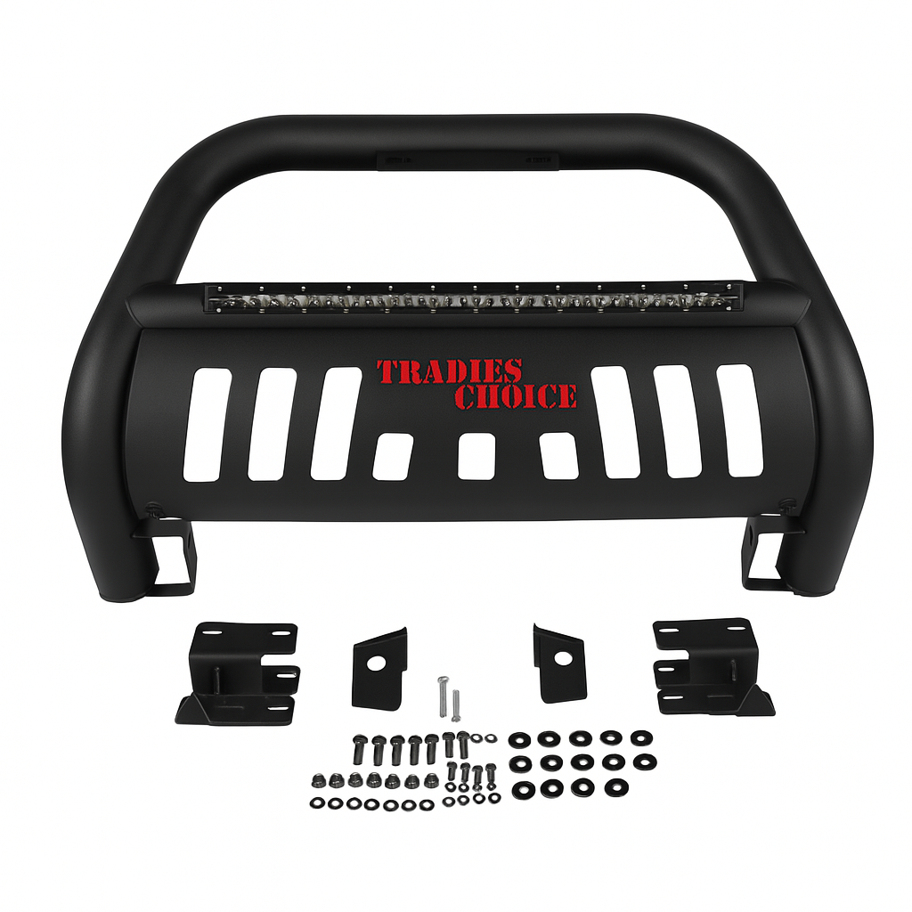 LUMABar Matte Finish Steel Nudge Bar for Ford Ranger PX III 2018 Onwards