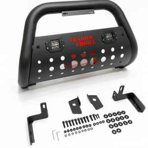 NOVABar Matte Finish Steel Nudge Bar for Ford Ranger PX III 2018 Onwards